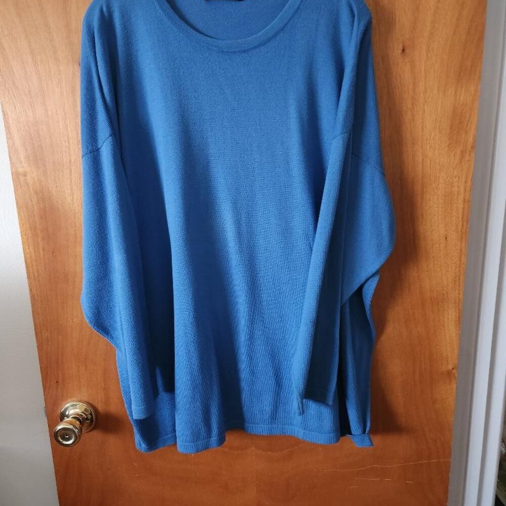 Eskandar Blue Women's Sweater